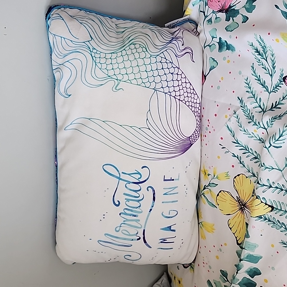 Mermaid Pillow Sequins